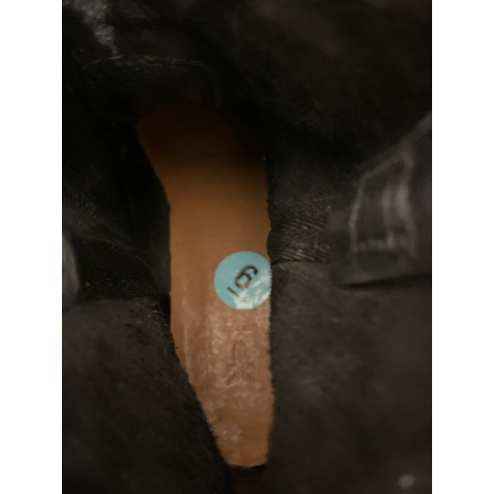 Frye Phillip Riding Boots Womens 6 Black Harness 8R Leather Ankle Moto Classic - Picture 9 of 10